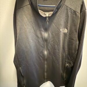 The North Face Charcoal Zip-Up Jacket
